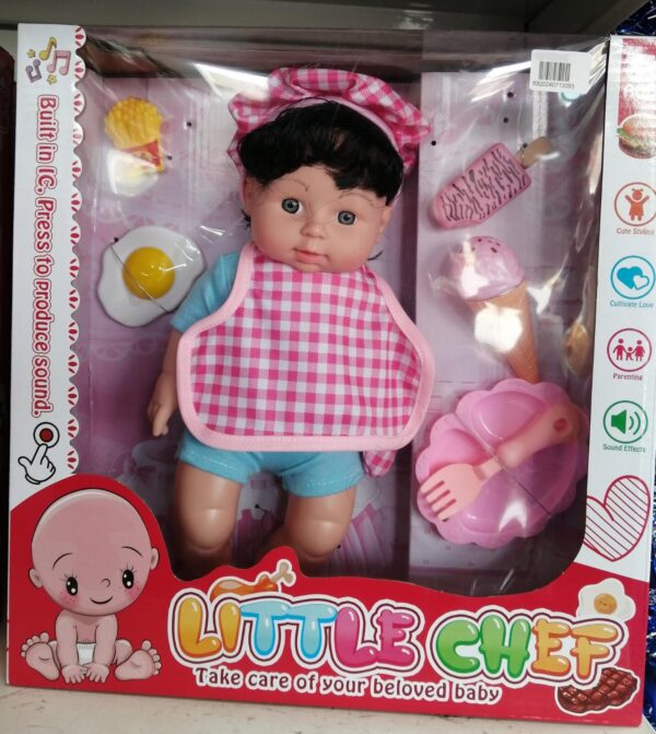 MUÑECA BEBÉ LITTLE CHEF