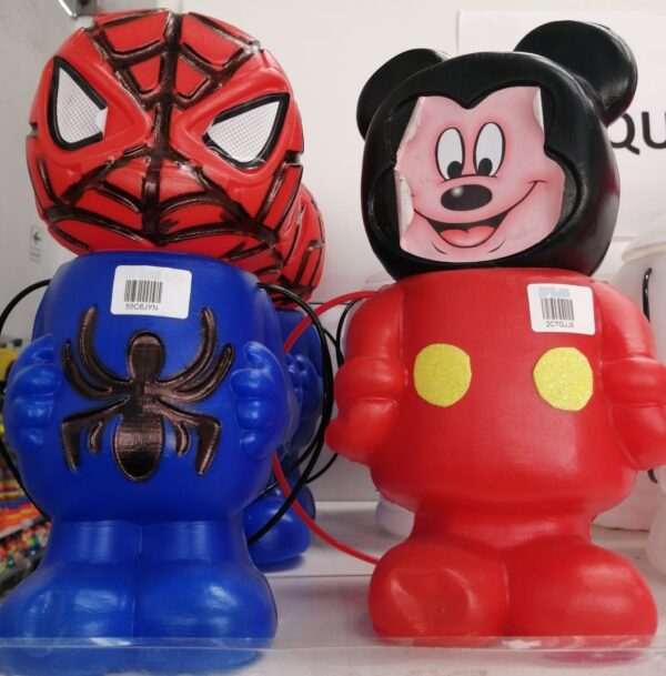 CALABAZAS DE HALLOWEEN MICKEY MOUSE - SPIDERMAN