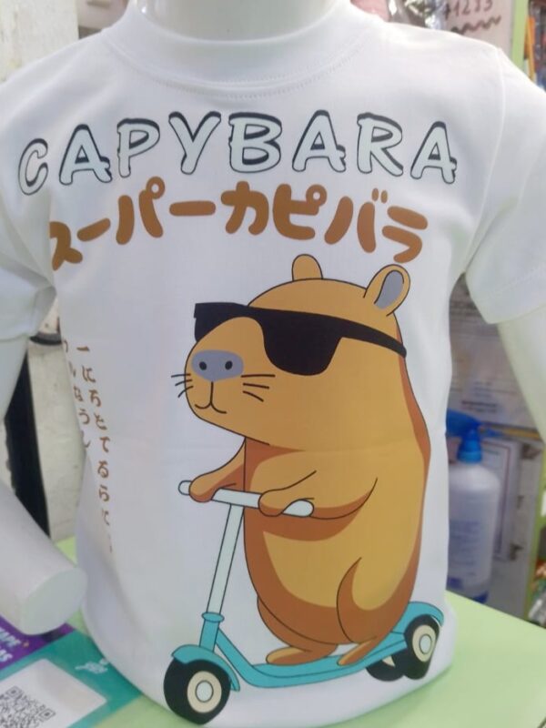 Polos capibara para niñas(o)