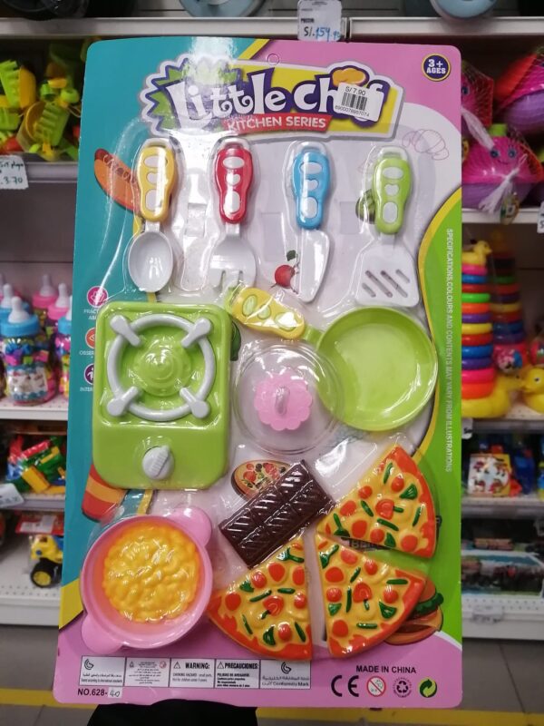 SET DE JUGUETE FAST FOOD PIZZA