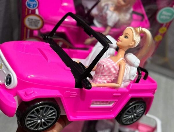 BARBIE JEEP AUTO DE PLAYA SUGARING