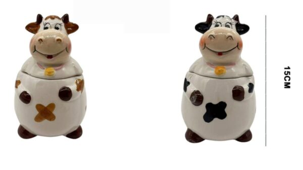 TARRO DE GALLETAS CON FORMA DE VACA - Imagen 2